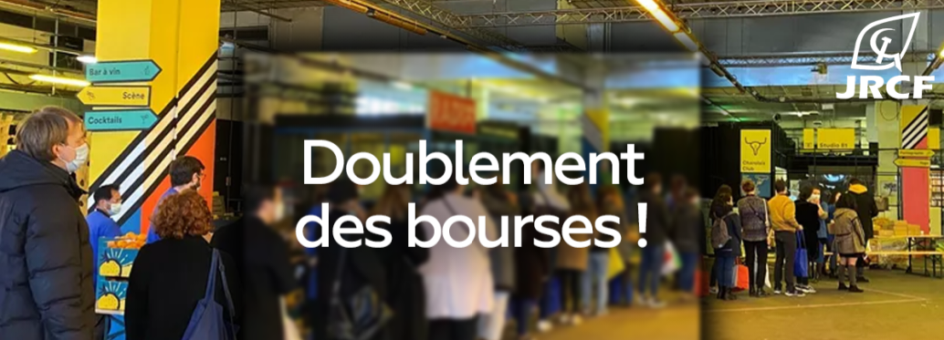 POUR UN DOUBLEMENT DES BOURSES !