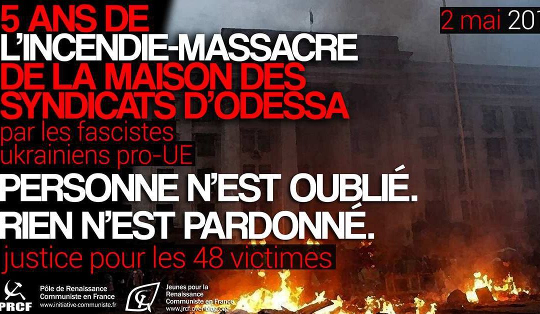 2 mai 2019, hommage aux victimes d’Odessa