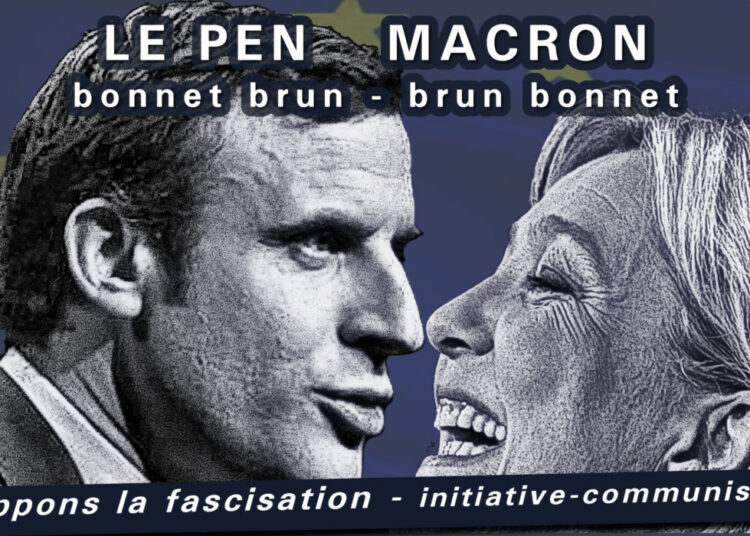 Sévèrement désavoué, Macron construit un boulevard au Rassemblement lepéniste – Déclaration du PRCF et de la JRCF