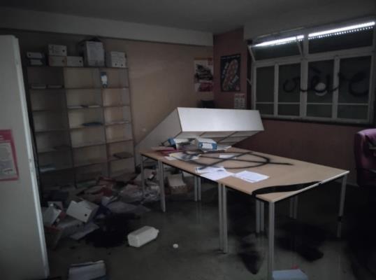 Carnage fasciste à l’hôpital de Couserans : des croix gammées contre la CGT