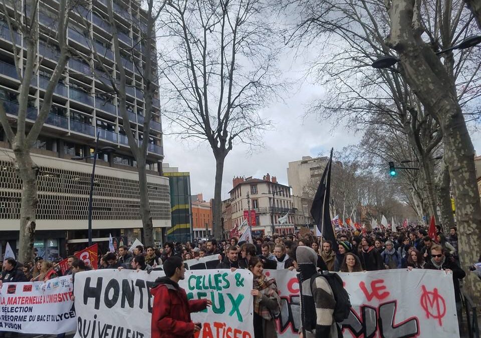 Soutien total au Mirail et à la faculté de Montpellier