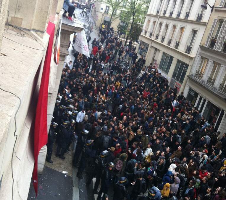 Bref récit de l’occupation de la Sorbonne par un JRCF