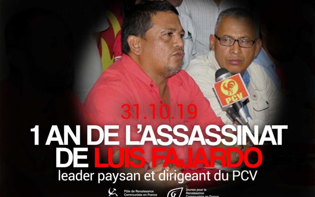 Sortir de l’anticommunisme : l’assassinat de Luis Fajardo